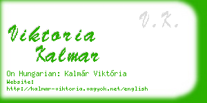 viktoria kalmar business card
